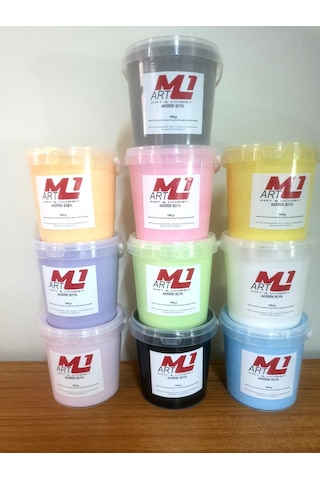 M1 Art Akrilik Boya 1.Kg --10 Renk Seçeneği