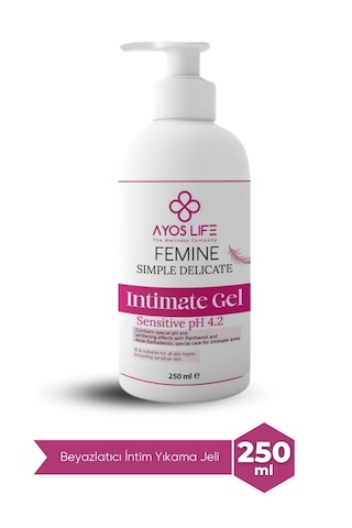 Ayos Life Genital Bölge Kararma Karşıtı Ph Dengeli İntim Yıkama Jeli 250 ML