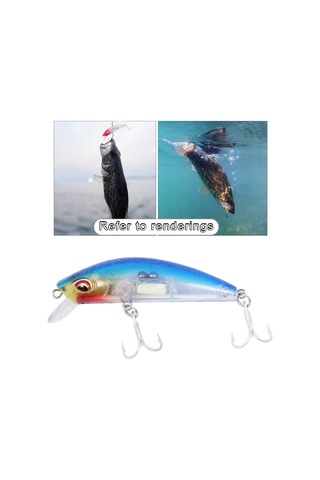 Homyl Fishing Lures Yüzey Mücadelesi Topwater Mavi-geri
