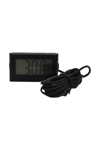 Grow Wizard Mini Isı Ölçer Siyah