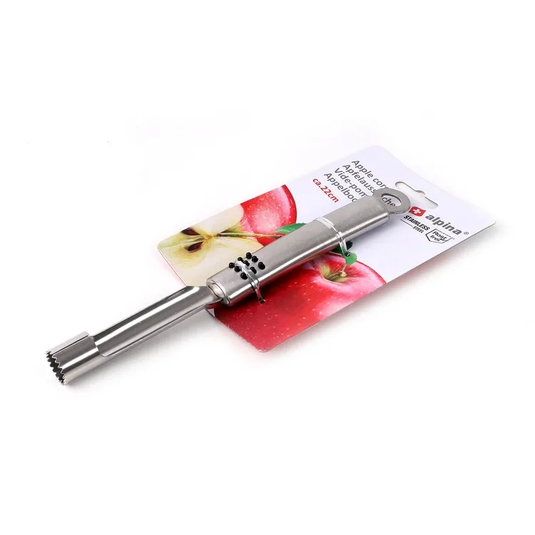 Alpina Sebze Meyve Kabak Patlıcan Acur Elma Oyucu - 22 Cm Metal