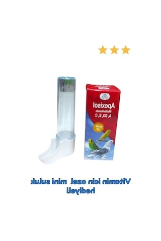 Tüm Vitaminleri İçeren Damla, Sultan Papağanı İçin