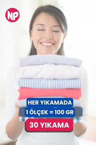 Çamaşır Makinesi Toz Deterjanı 3 Kg 10091291