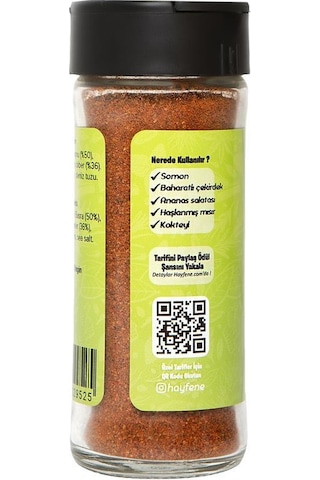 Hayfene Chili Limon Baharatı 40 G