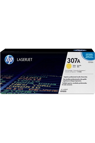 Hp 307A-Ce742A Sarı Toner 7.300 Sayfa