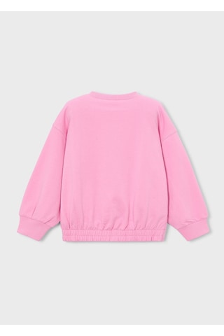 Mayoral Kız Çocuk İki İplik Sweatshirt Pembe