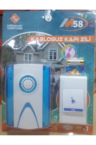 32 Melodili 100 Metre Menzil Kablosuz Uzaktan Kumandalı Kapı Zili N11.634
