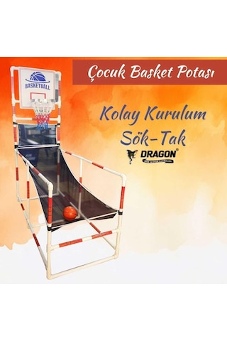 Dragon 405b Kolay Kurulum Çocuk Basket Potası Basketbol Oyunu