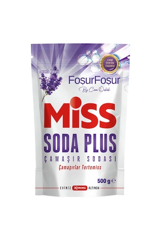 Miss Sıvı Çamaşır Deterjanı Arap Sabunu + Soda Etkili 1.5 Lt Ve Soda Plus 500 Gr 2 Li Set