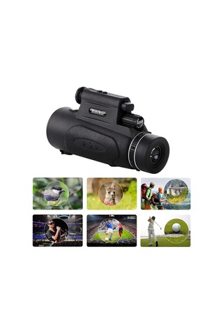 Dış Mekan Ve Gece Görüşü 100x90 Optik Monoküler Av Yürüyüşü Teleskop B