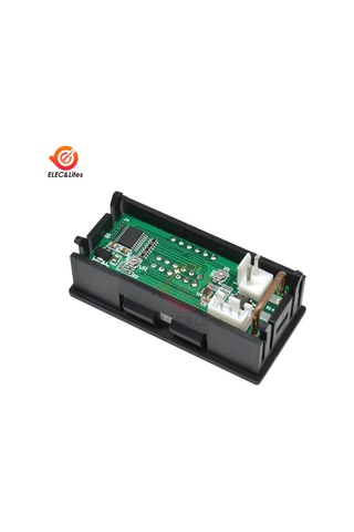 100v 3bit Kırmızı Mavi-m4430 Dc 100v 200v 500v 10a Elektronik Dijital Voltmetre Ampermetre 0.2 Kablo Bulucu & Test Cihazı 43850206
