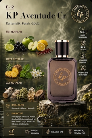 KP E-12 Erkek Parfüm EDP 50 ML