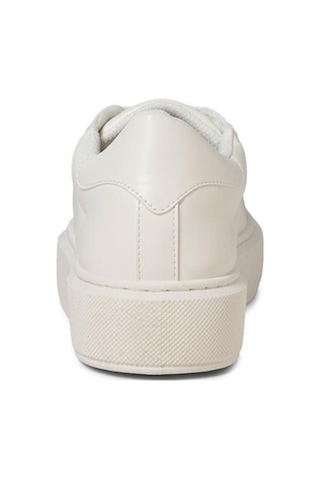 Jack & Jones Jfwaspıre Erkek Günlük Sneaker Ayakkabı Pu Deri, Cupsole Taban Noos Beyaz