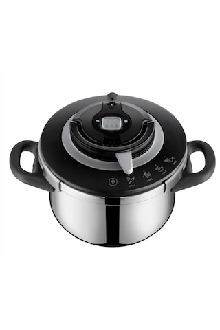 Tefal Clipso Chef Düdüklü Tencere 6 L + 4.5 L Set Gümüş - Gri