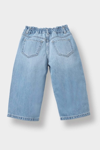 Defacto Kız Bebek Okul Wide Leg Jean Pantolon F1829a525aube394 Mavi