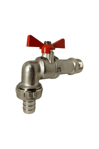 Kalde Rakorlu Bahçe Küresel Musluk 1/2"