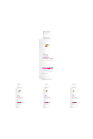 Keratin Uzun Saç Terapisi 375 Ml 4 Paketi Beyaz