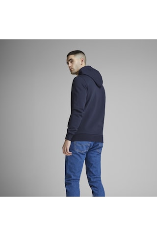 Jack & Jones Jack Jones Sweat Hood Corp Old Logo 12137054-Nvy (385455098) Lacivert