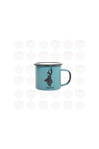 Freecamp Campers Emaye Mug 350ml Mavi Bej