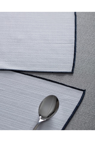 Nostang 2'li Amerikan Servis - Beyaz/lacivert 8684427148600 Çok Renkli