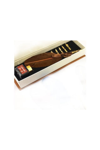 Steel Pen Kuş Tüyü Divit Kalemi Seti