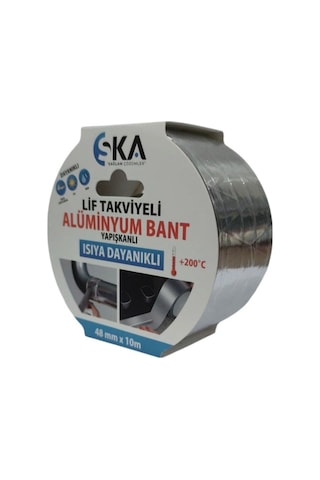 Yapışkanlı Lif Takviyeli Alüminyum Bant 48mmx10m