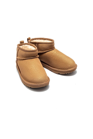 Bot Kız Çocuk 1171291k Ugg Kids Classıc Ultra Mını Dazzle Chestnut Taba 31-35 Taba