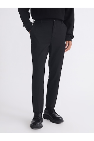 Lcw Vision Siyah Büyük Beden Slim Fit Erkek Pantolon