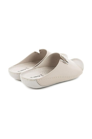 Muya Nest 31125-045 Anatomik Taban Kadın Terlik Krem 36-40 Krem