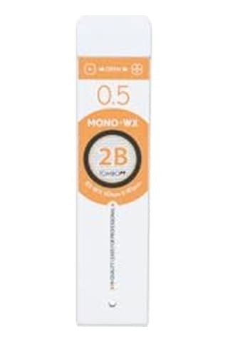 Tombow Mono-wx Profesyonel Uç 0,5mm 40uç/tüp, 2b