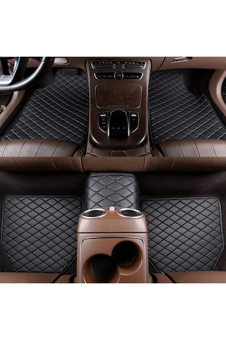 Liangmei Araba Paspaslar Pu Deri Su Geçirmez Evrensel 5 Adet Oto