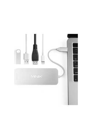 Minix Neo 240 GB SSD Harici Depolama Çoklu USB C Hub Port