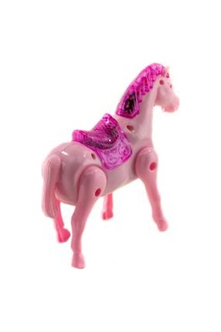 Oyuncak At Işıklı Sesli Hareketli Pembe