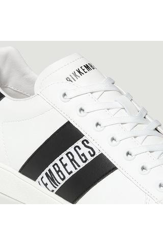 Sneaker Günlük Erkek 19134/cp A Bkku Bikkembergs 64039996 Scarpa Uomo Mıcrofıber Bianco Bianco
