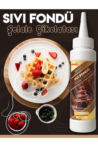 Güllüoğlu Sıvı Fondü Şelale Çikolata Sosu 300 Gr
