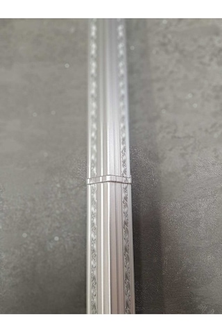 Decogold Yeni 4 100 Cm Köşe Profili Çıtası Gümüş