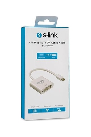 S'link Sl Mda40 Mini Display To Dvi Active Kablo