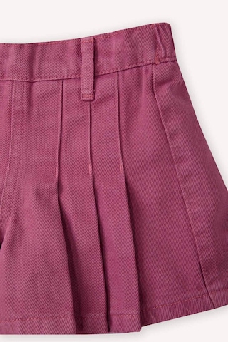 Defacto Gabardin Şort Kız Bebek G8097a526spbr123 Bordo-br123