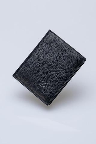 DERİNSS DRC7011 Hakiki Deri Erkek Siyah Cüzdan