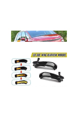 Peugeot 508, Citroen C4 Picasso Ve Ds5 İçin Led Dönüş Sinyal Lambası - Dinamik Dikiz Aynası