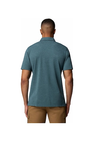 Columbia Am2996 Havercamp Pique Polo Erkek T-shirt-32725 Mavi