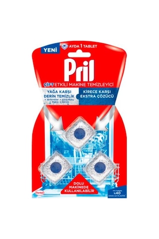 Pril Makine Temizleyici Kapsül 3'lü Pril Makine Temizleyici Kapsül 3'lü