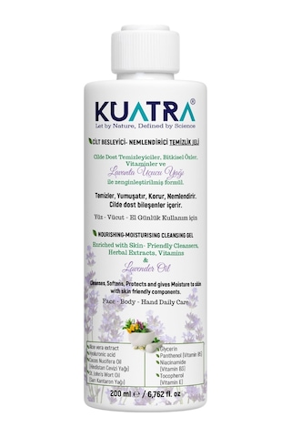 Kuatra Nemlendirici Besleyici Temizlik Jeli 200 ML