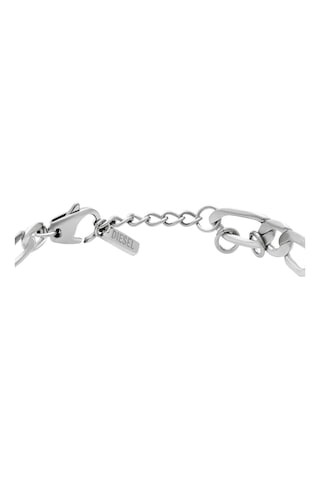Diesel Djdx1599-040 Erkek Bileklik Metalik Gri
