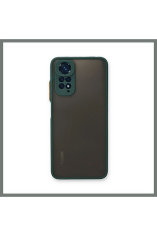 Mmb-trade Redmi Note 11 Kılıf Montreal Silikon Kapak - Yeşil Mmbz