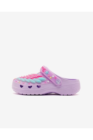 Skechers Sweetheart Büyük Kız Çocuk Mor Işıklı Sandalet 308367l Lvmt Mor