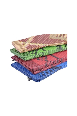Plastik Hasır Savan Piknik Kilimi Cami Hasırı 180x270 Beyaz