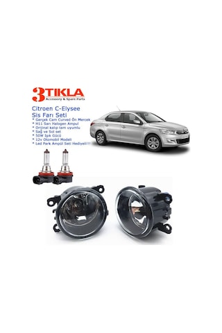 Citroen C-elysee 2012 Sis Farı Set Oem: 8200074008