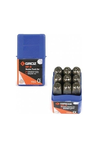 Groz Np/10 Rakam Zımba Takım 10 Mm