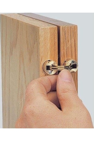 Silindir Masa Menteşesi Pirinç 12mm (2 Adet)